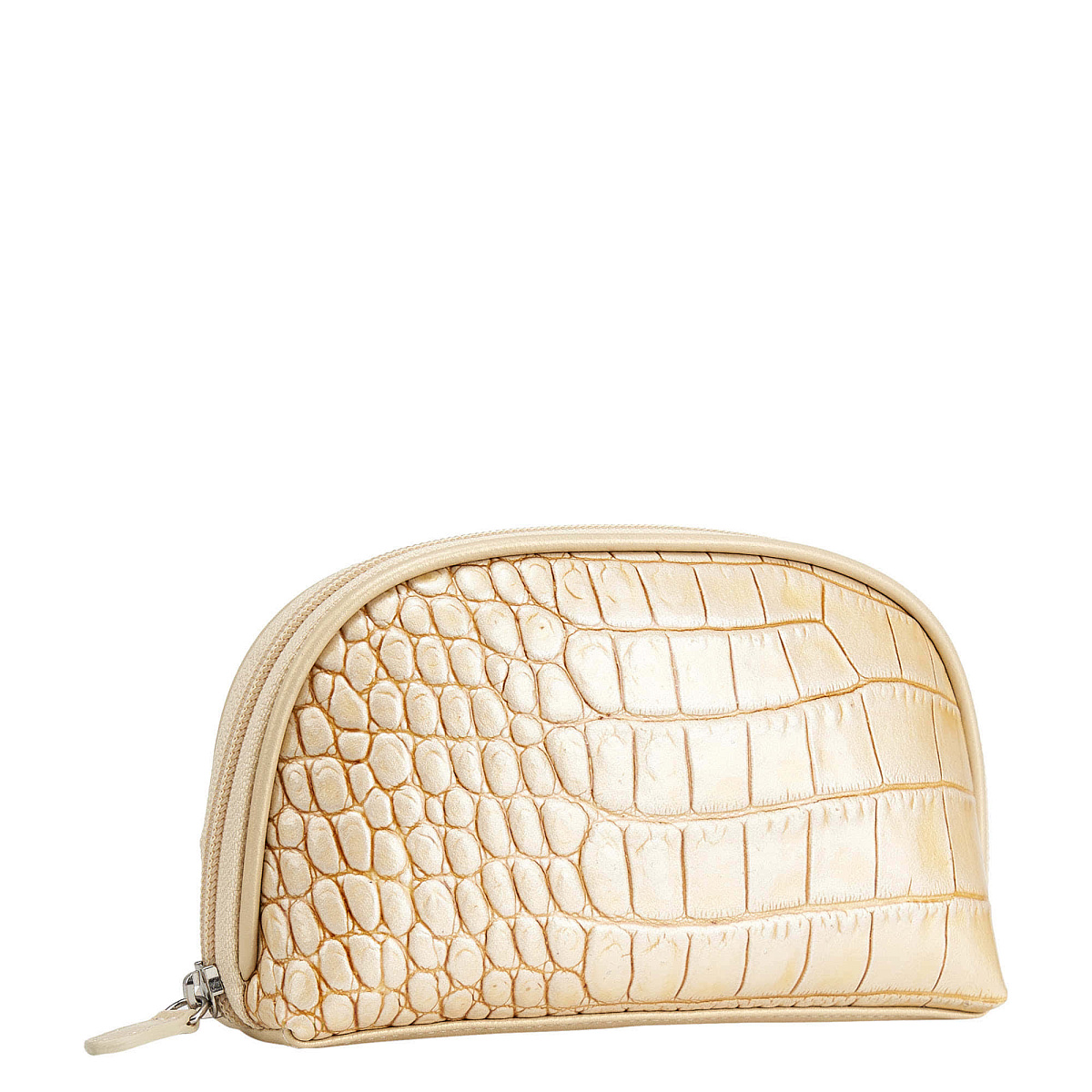 Косметичка Dr.Koffer из натуральной кожи белая