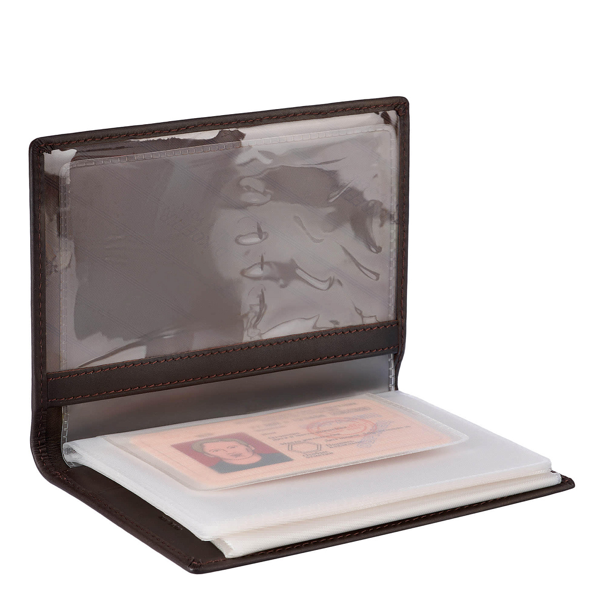 Обложка для паспорта/автодок из натуральной кожи Dr. Koffer