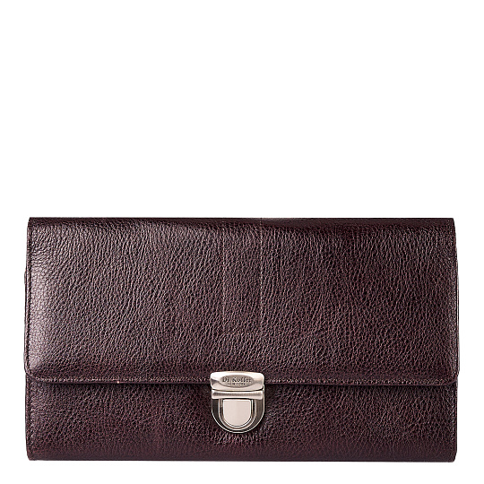 Сумка барсетка из натуральной кожи Dr. Koffer коричневая