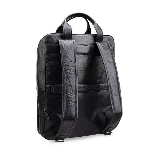 Рюкзак Dr.Koffer из натуральной кожи черный