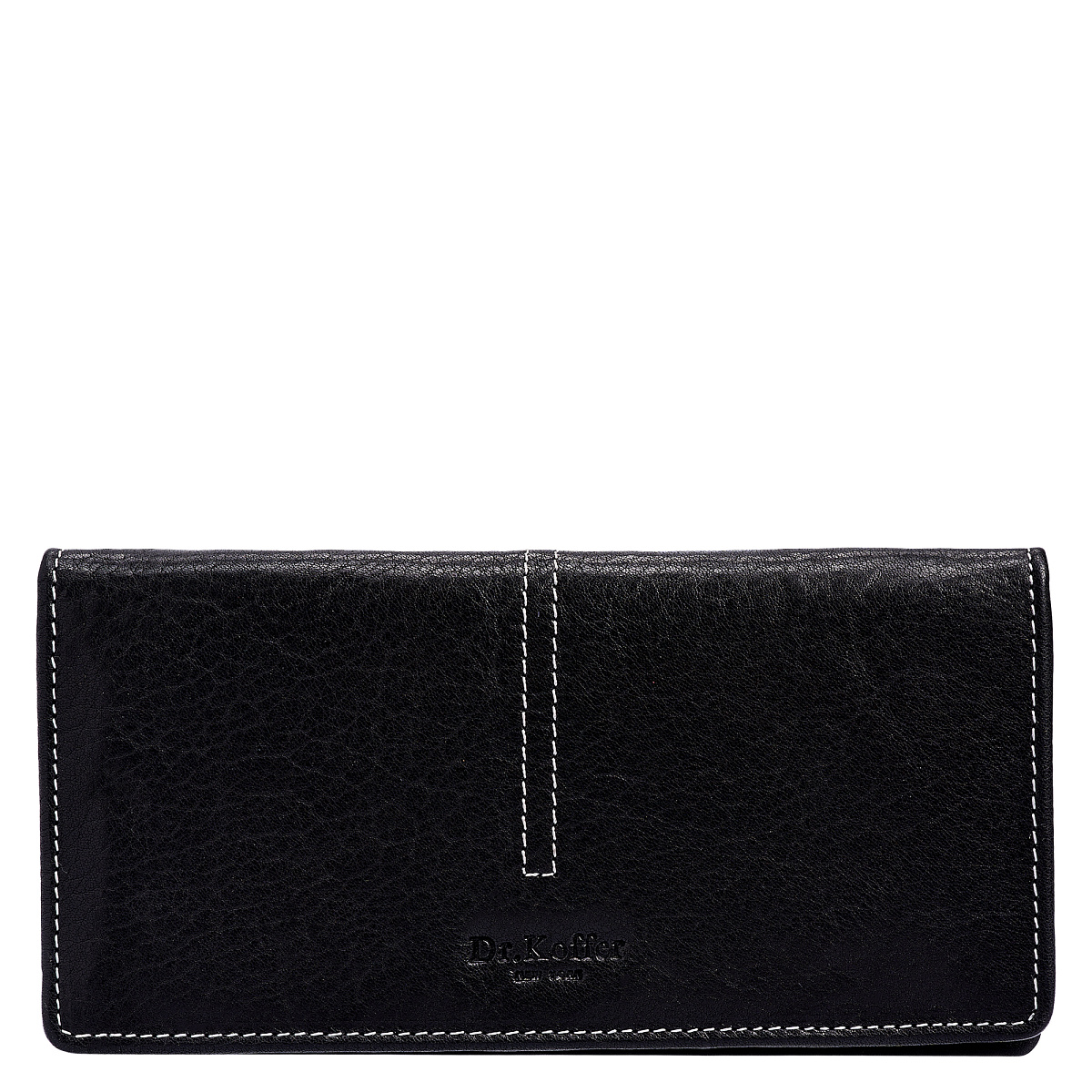 Портмоне Dr.Koffer из натуральной кожи черное