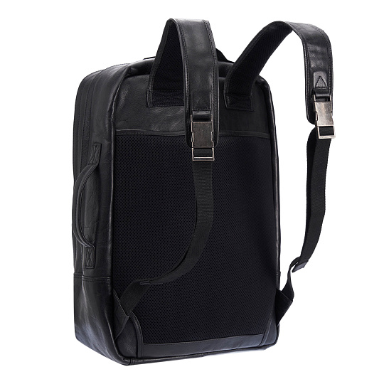 Рюкзак Dr.Koffer из натуральной кожи черный