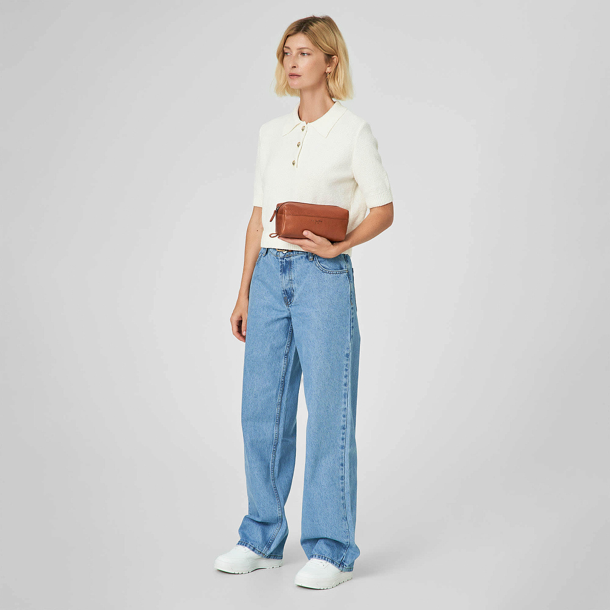 Несессер Dr.Koffer из натуральной кожи коричневый