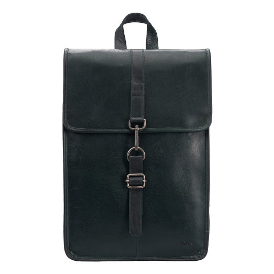 Рюкзак Dr.Koffer из натуральной кожи зеленый