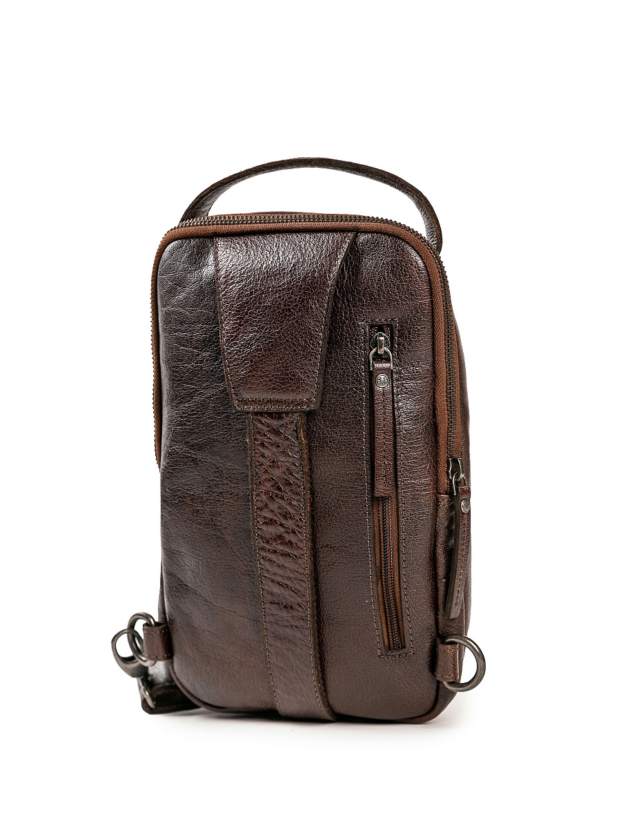 Рюкзак Dr.Koffer из натуральной кожи коричневый