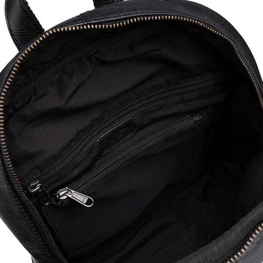 Рюкзак Dr.Koffer из натуральной кожи черный