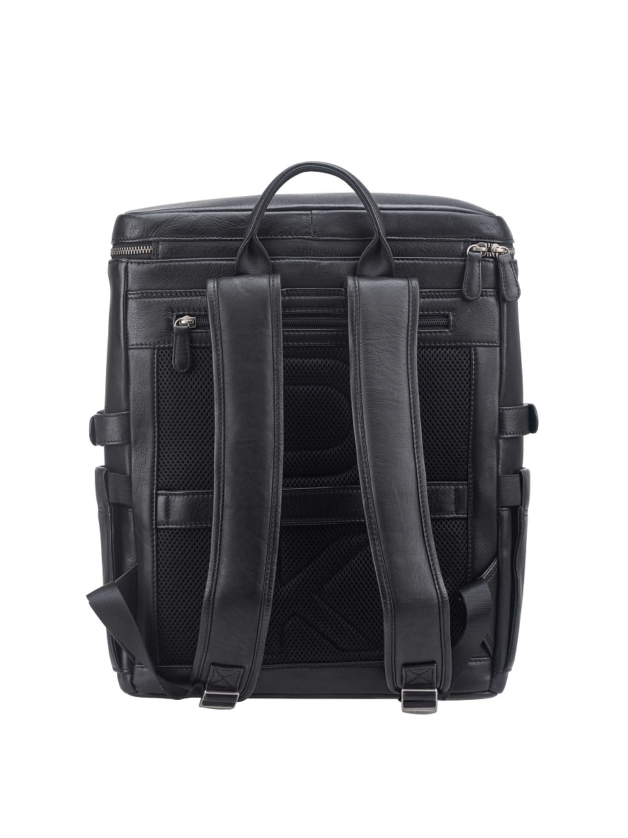 Рюкзак Dr. Koffer из натуральной кожи черный