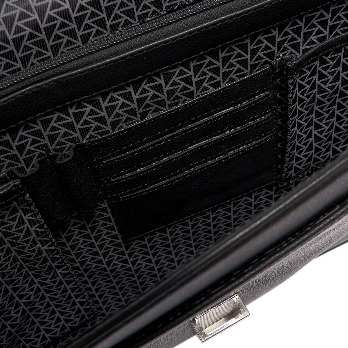 Портфель Dr.Koffer из натуральной кожи черный