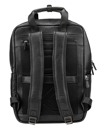 Рюкзак Dr. Koffer из натуральной кожи черный