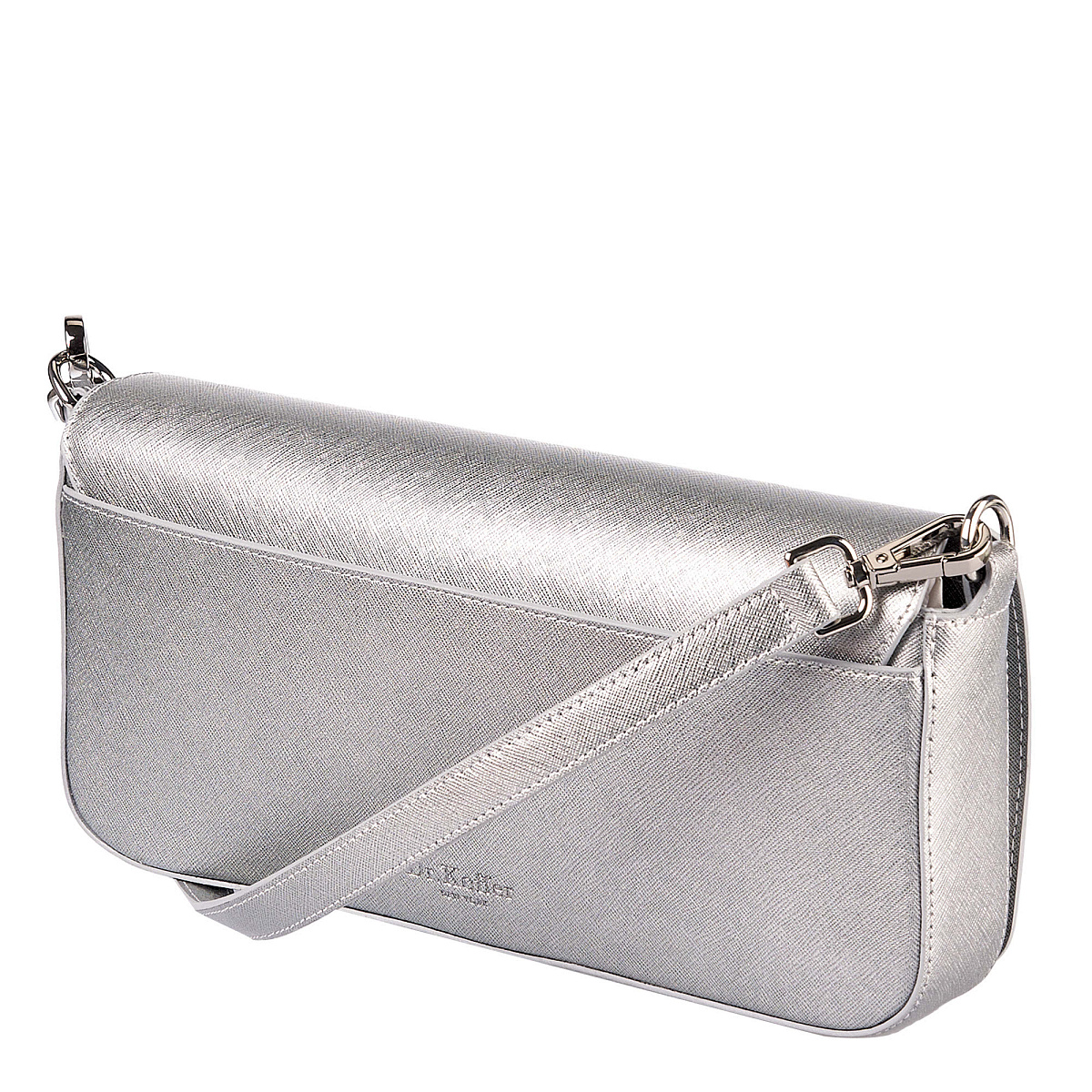 Женская сумка  Dr. Koffer из натуральной кожи серая