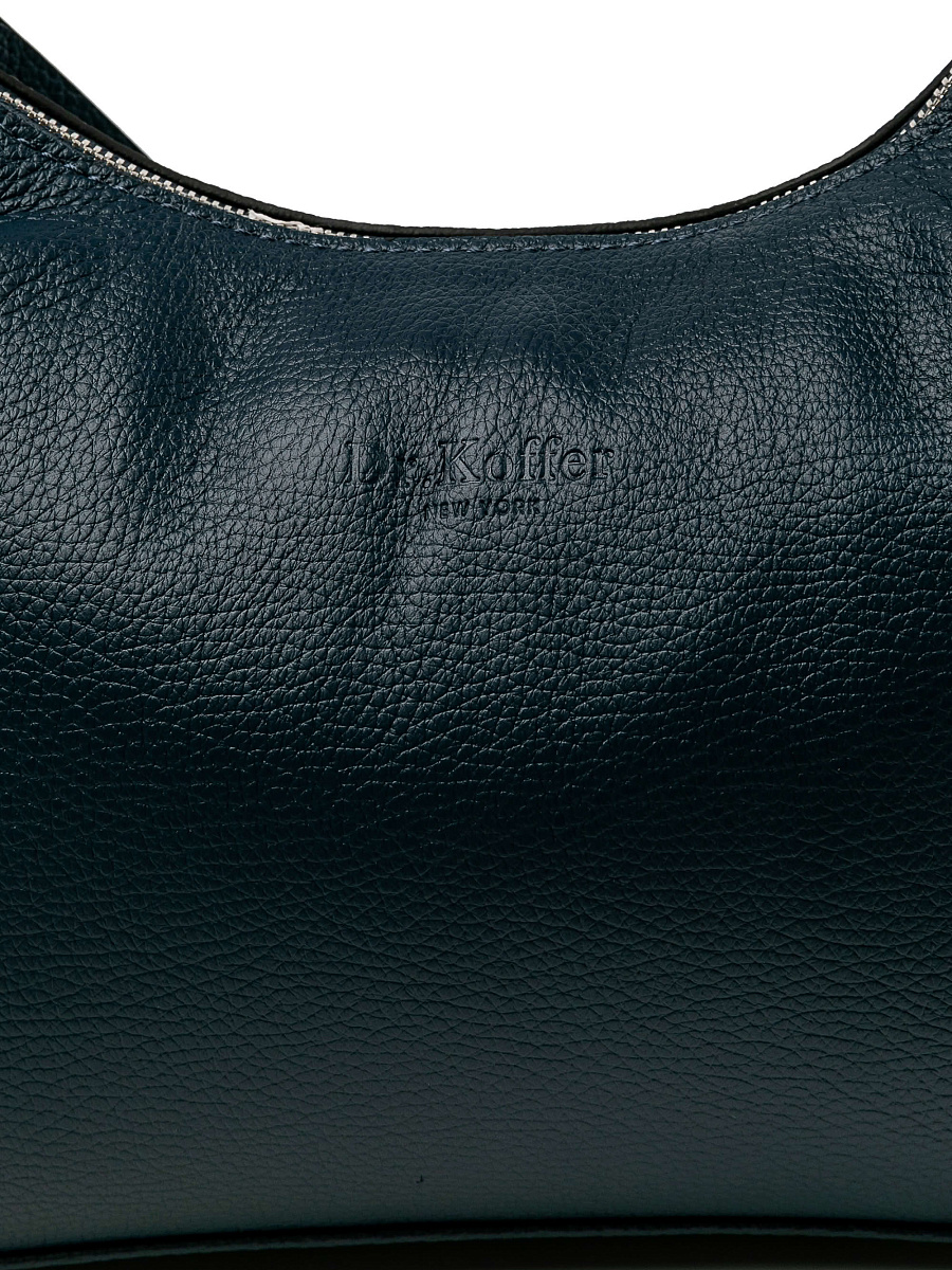 Женская сумка Dr.Koffer из натуральной кожи синяя