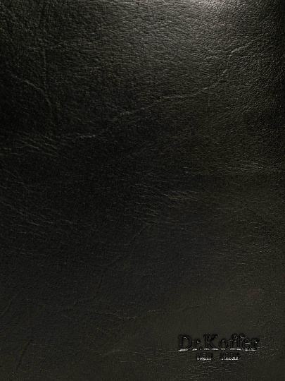 Сумка через плечо Dr.Koffer из натуральной кожи коричневая