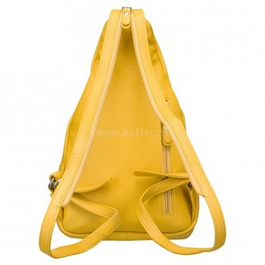 Молодежный кожаный рюкзак для девушек, с изящными лямками Dr.Koffer B402384-170-67
