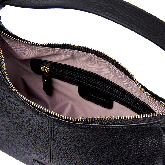 Женская сумка  Dr. Koffer из натуральной кожи черная