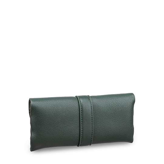 Очечник Dr.Koffer из натуральной кожи зеленый