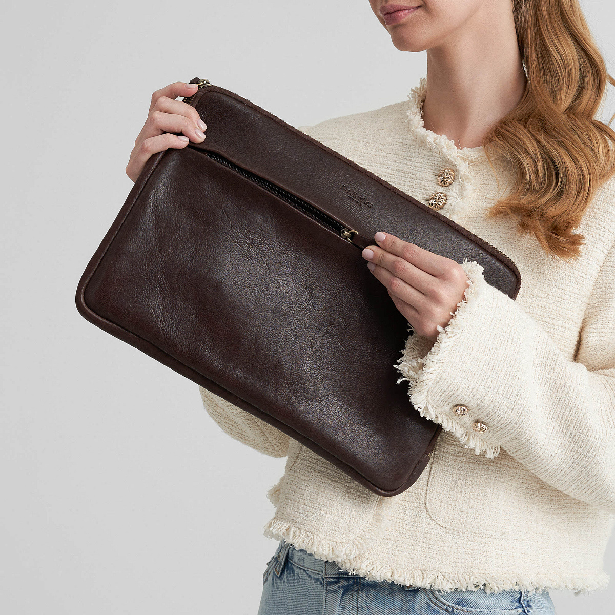 Папка для документов Dr. Koffer из натуральной кожи