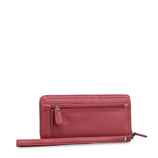 Портмоне Dr.Koffer из натуральной кожи бордовый