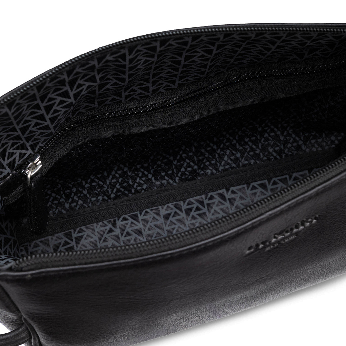 Несессер Dr. Koffer из натуральной кожи черный