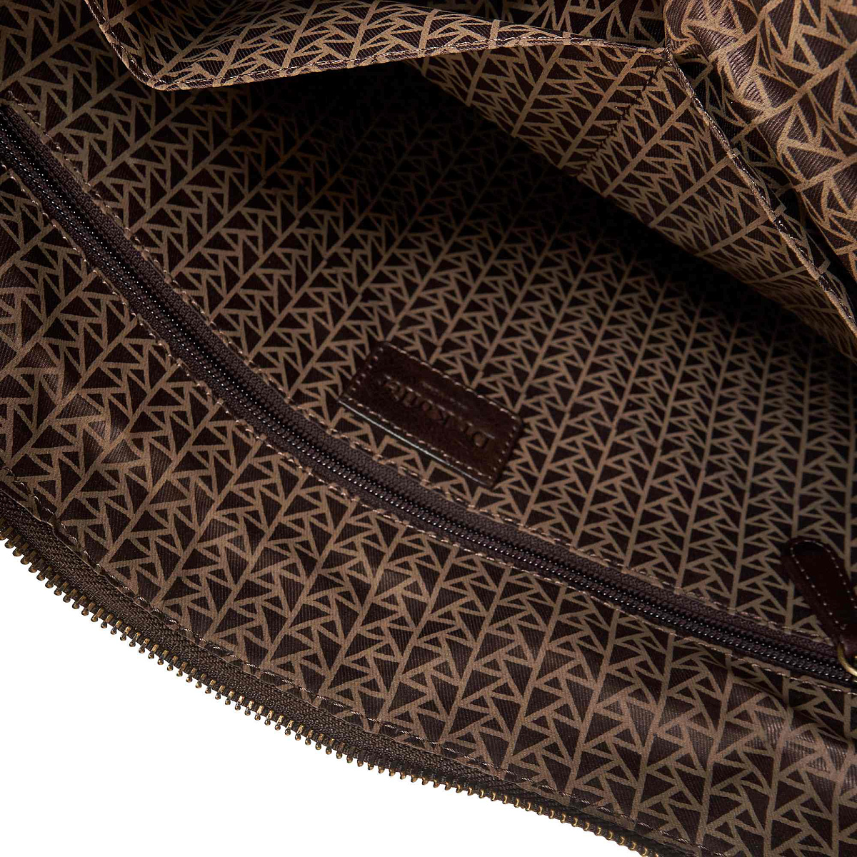 Деловая сумка Dr.Koffer из натуральной кожи темно-коричневая