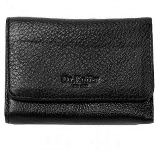 Кошелек Dr.Koffer из натуральной кожи черный