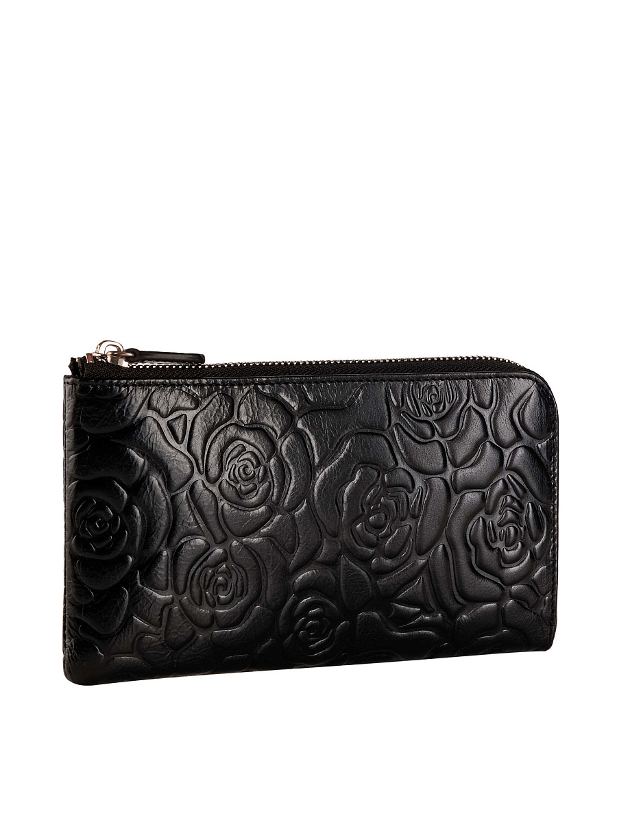 Портмоне Dr.Koffer из натуральной кожи черное