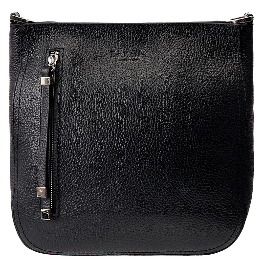 Женская сумка Dr. Koffer из натуральной кожи черная