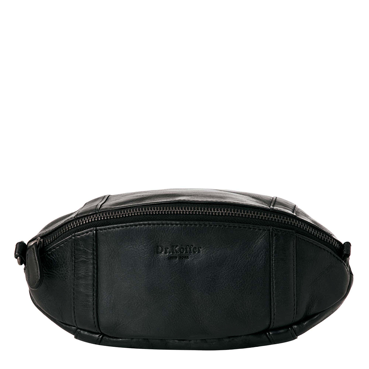 Несессер Dr. Koffer из натуральной кожи черный