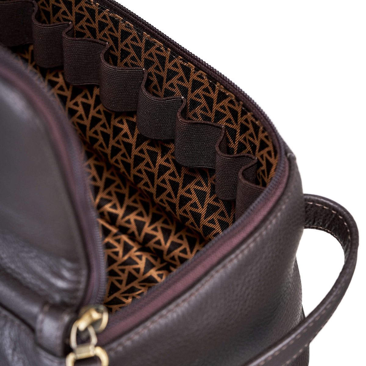 Несессер Dr.Koffer из натуральной кожи коричневый