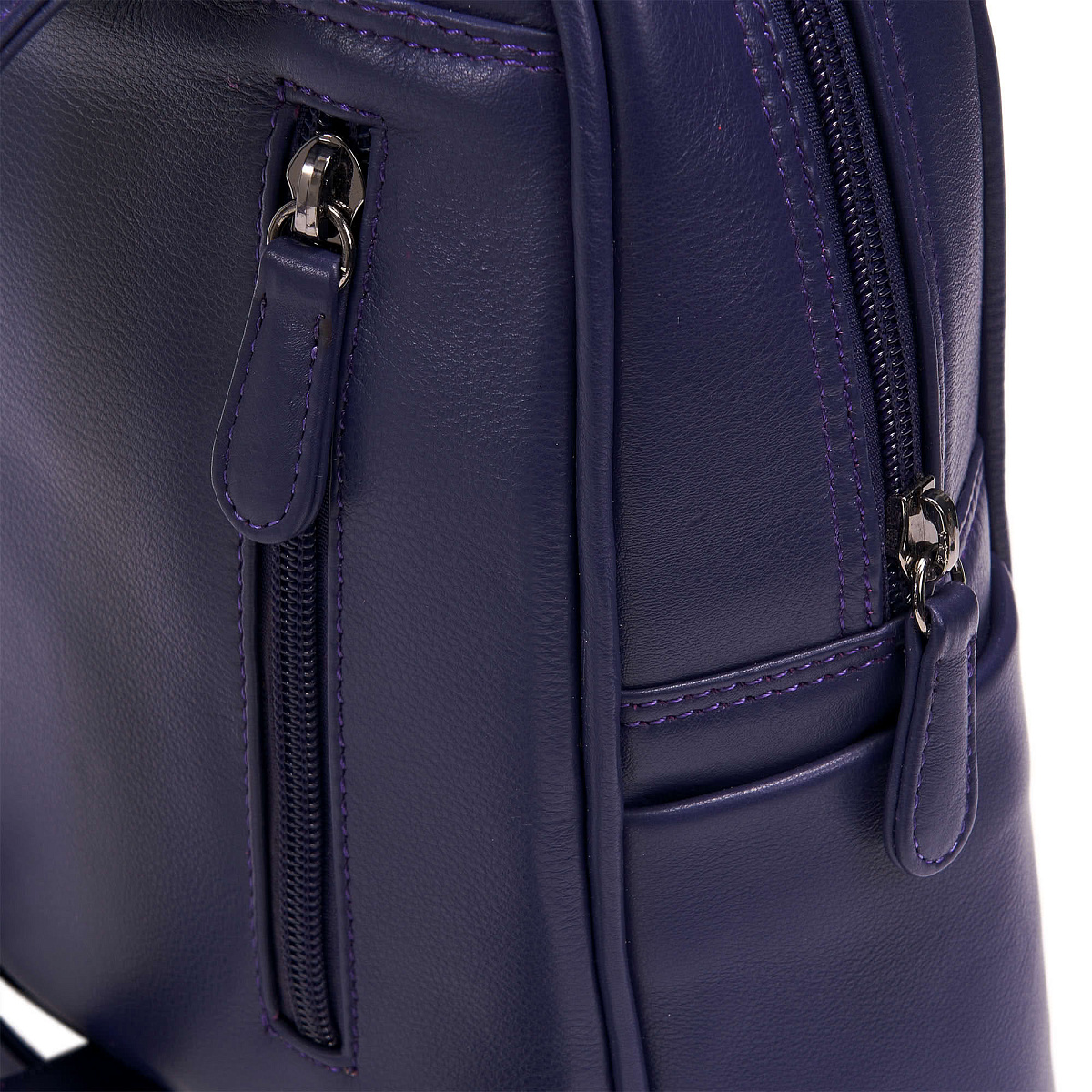 Рюкзак Dr.Koffer из натуральной кожи синий