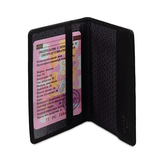 Обложка для паспорта Dr. Koffer из натуральной кожи