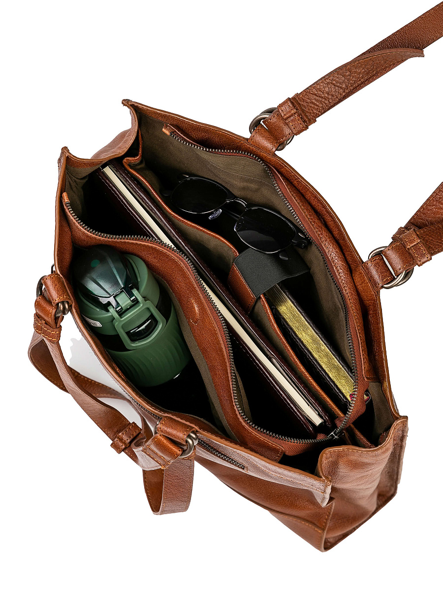 Сумка для документов Dr.Koffer из натуральной кожи