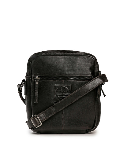 Сумка через плечо Dr.Koffer из натуральной кожи коричневая