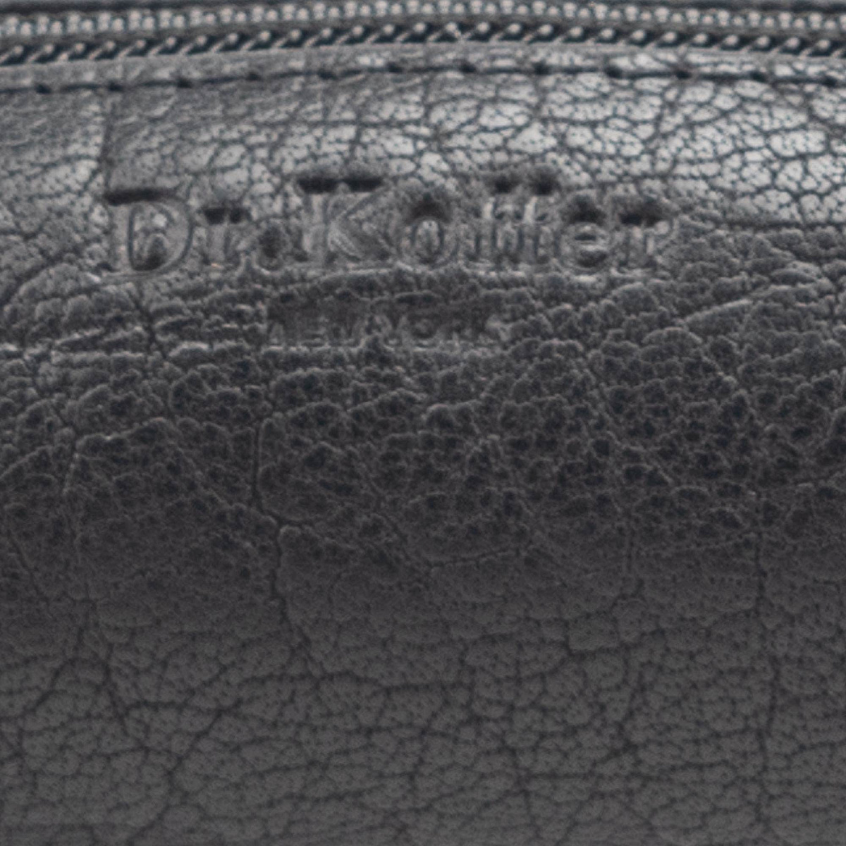 Ключница Dr. Koffer из натуральной кожи черная