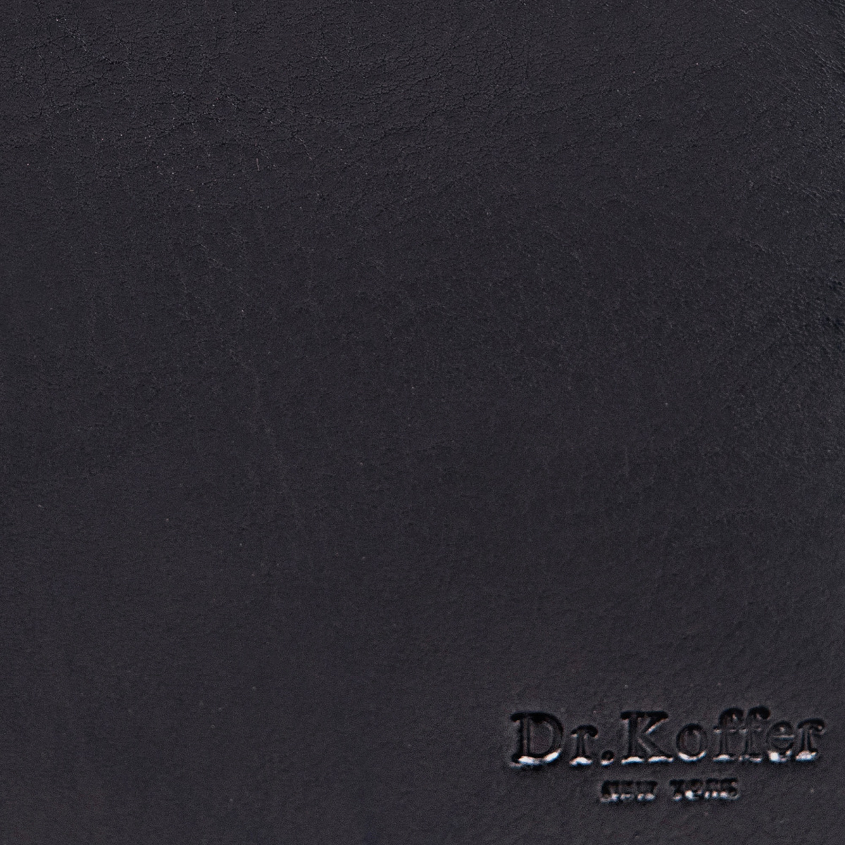 Портмоне Dr.Koffer из натуральной кожи черное