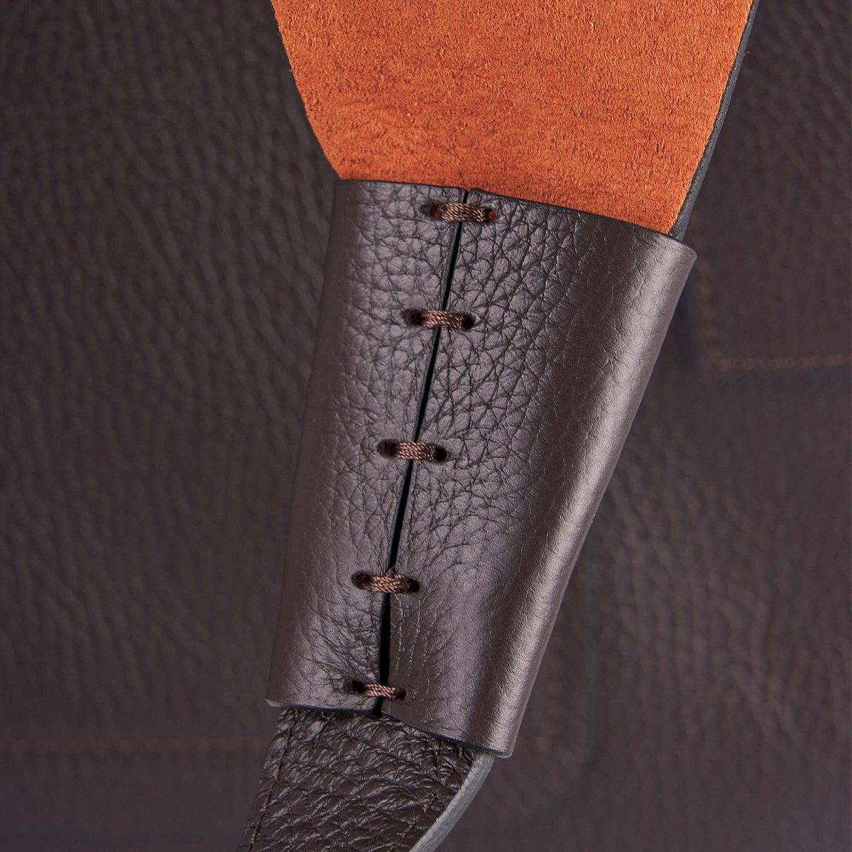 Женская сумка Dr. Koffer из натуральной кожи коричневая