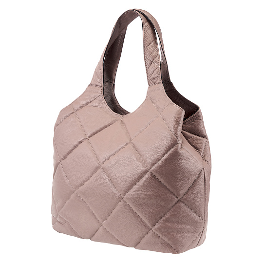 Женская сумка Dr. Koffer из натуральной кожи розовая