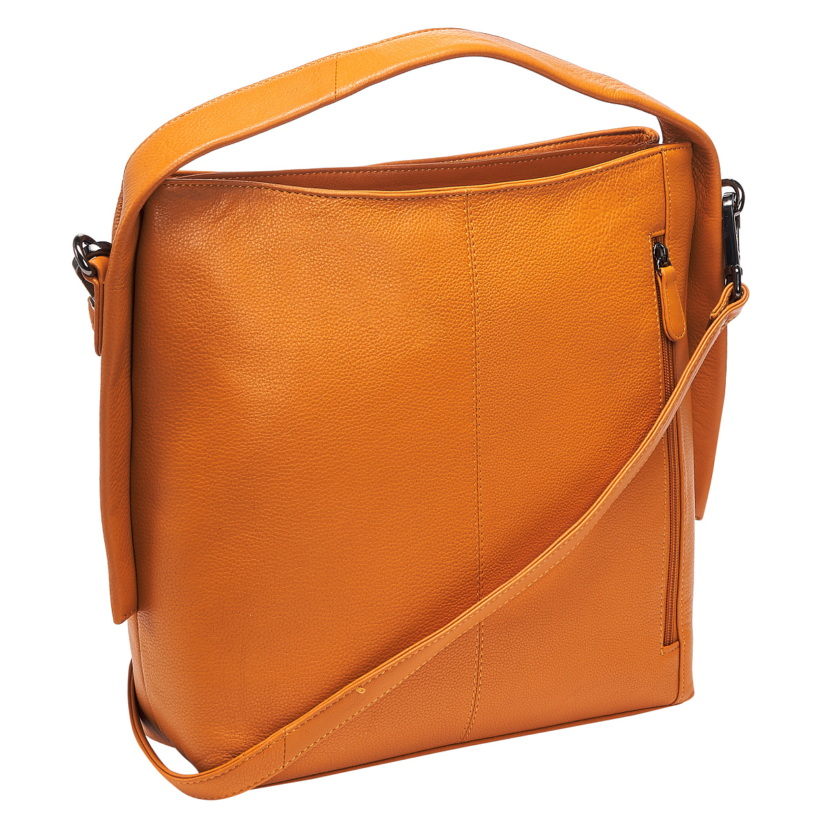 Женская сумка Dr.Koffer из натуральной кожи желтая