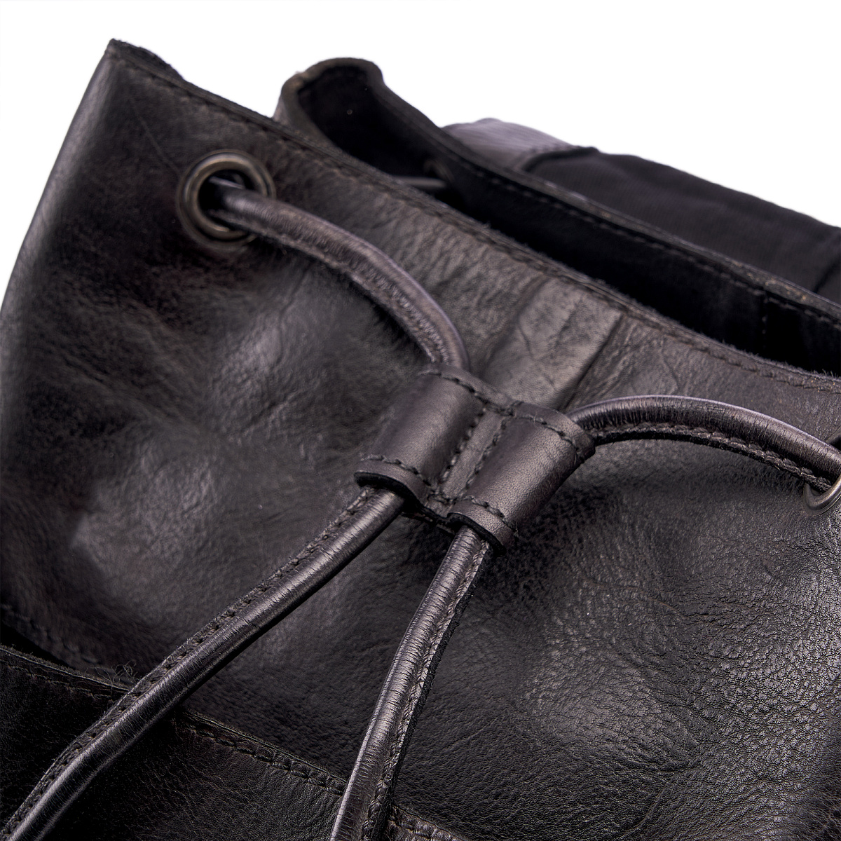 Рюкзак Dr.Koffer из натуральной кожи серый