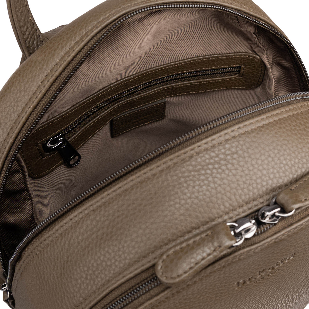 Рюкзак Dr.Koffer из натуральной кожи коричневый