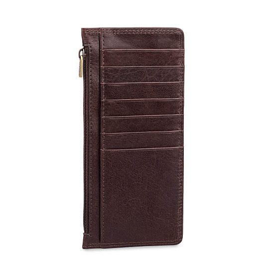 Кредитница Dr.Koffer из натуральной кожи коричневая