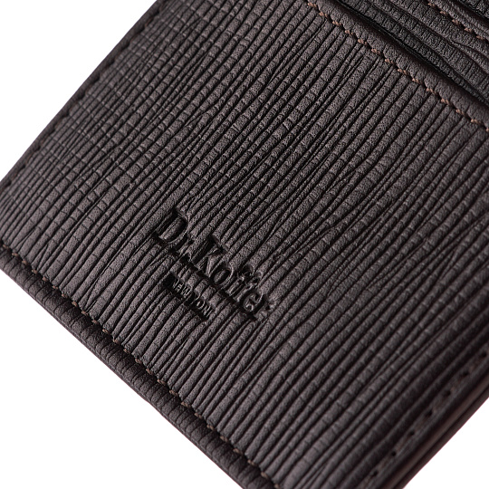 Кредитница Dr.Koffer из натуральной кожи коричневая