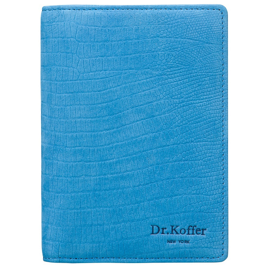 Обложка для паспорта/автодок из натуральной кожи Dr. Koffer