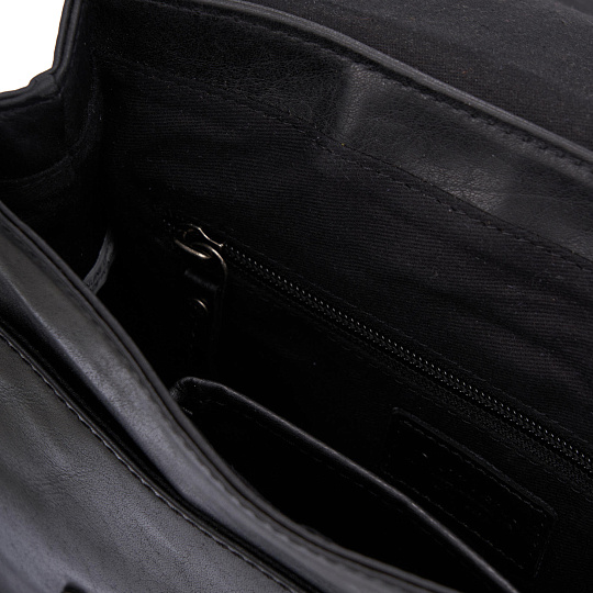 Рюкзак Dr.Koffer из натуральной кожи черный