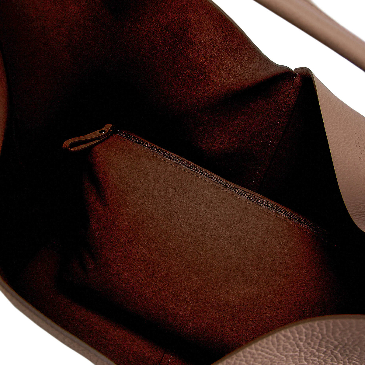 Женская сумка Dr.Koffer из натуральной кожи розовая