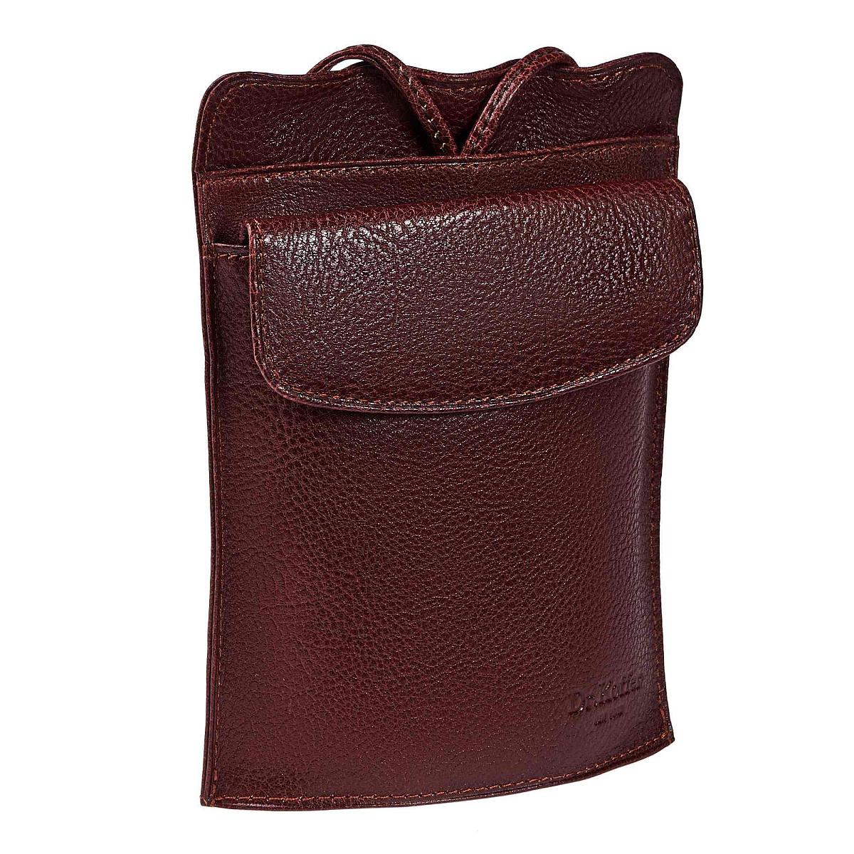 Нагрудный кошелек дорожный Dr.Koffer из натуральной кожи