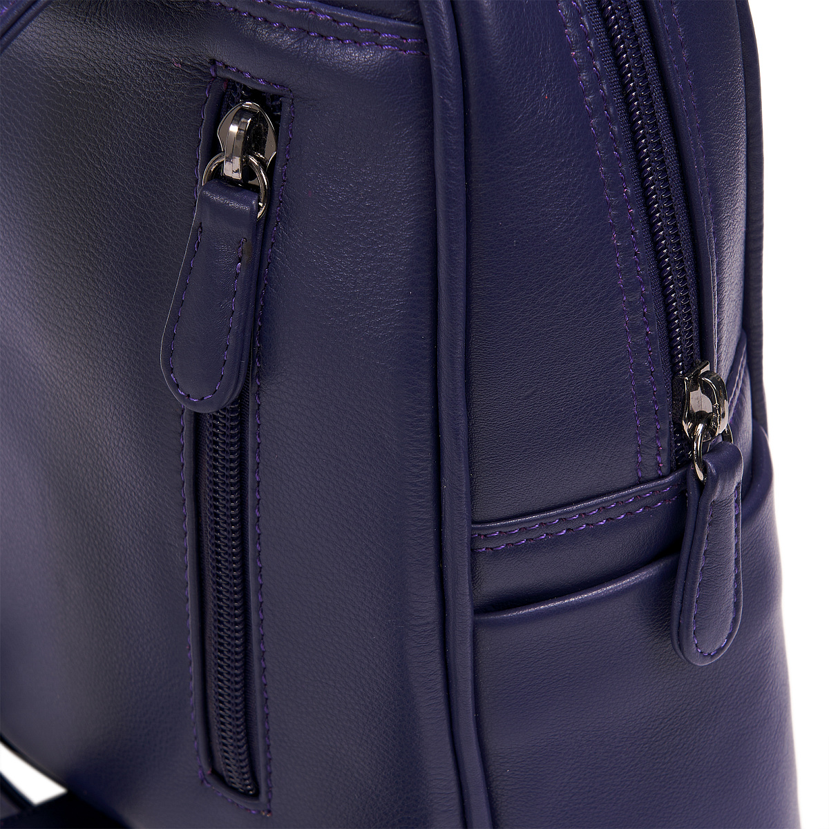 Рюкзак Dr.Koffer из натуральной кожи серый