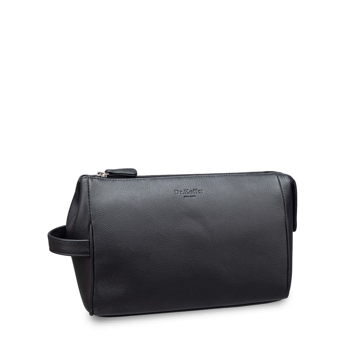 Несессер Dr. Koffer из натуральной кожи черный