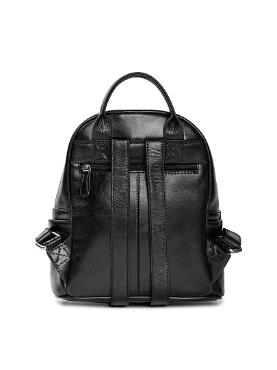 Рюкзак Dr.Koffer из натуральной кожи черный