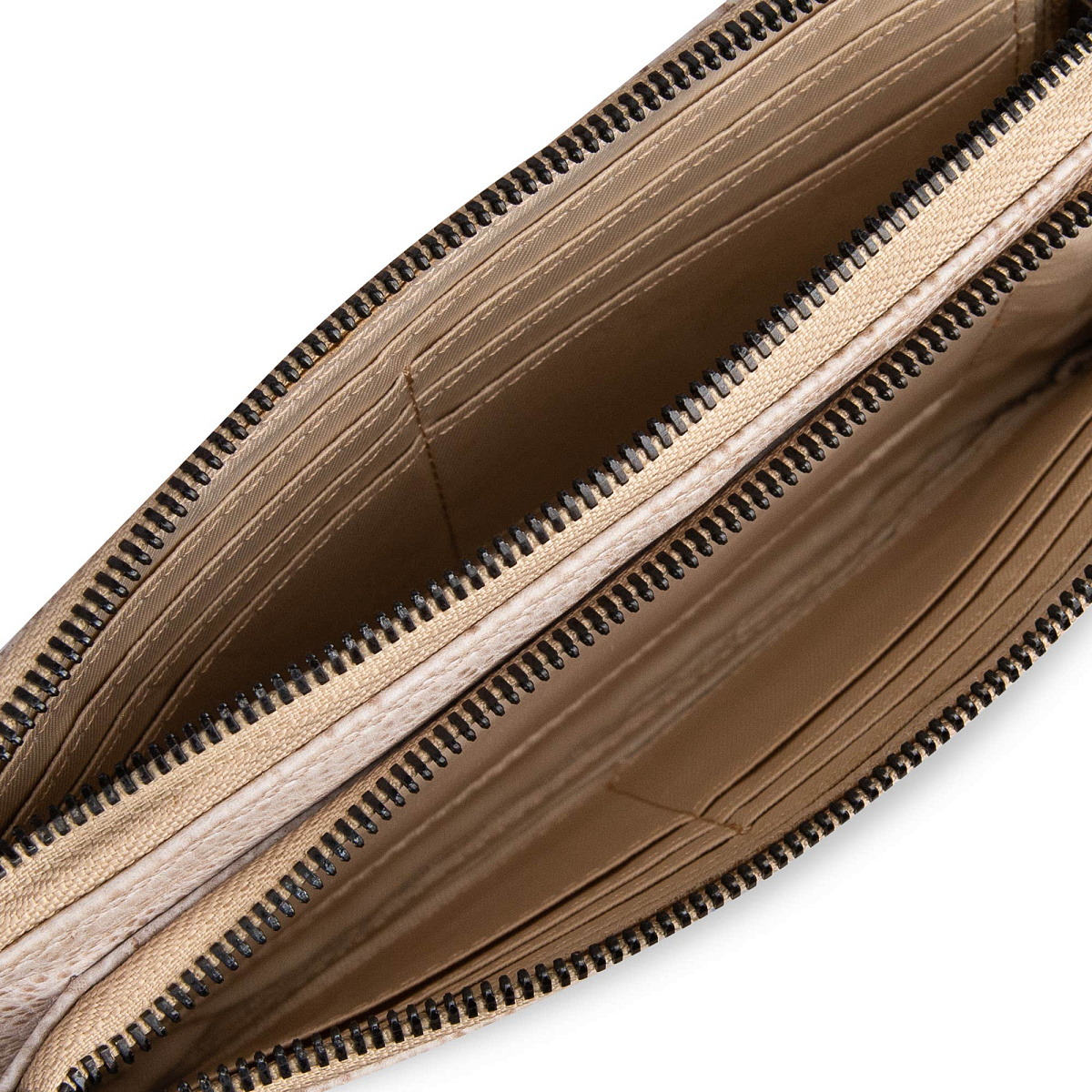 Портмоне Dr.Koffer из натуральной кожи бежевое