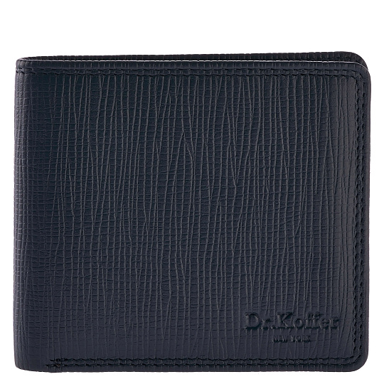 Портмоне Dr.Koffer из натуральной кожи синее